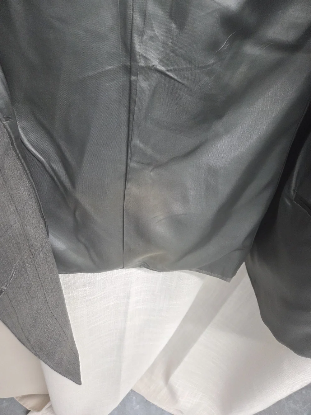 TALLIA Double-Breasted Windowpane Vintage Corporate Old-Hollywood Polish